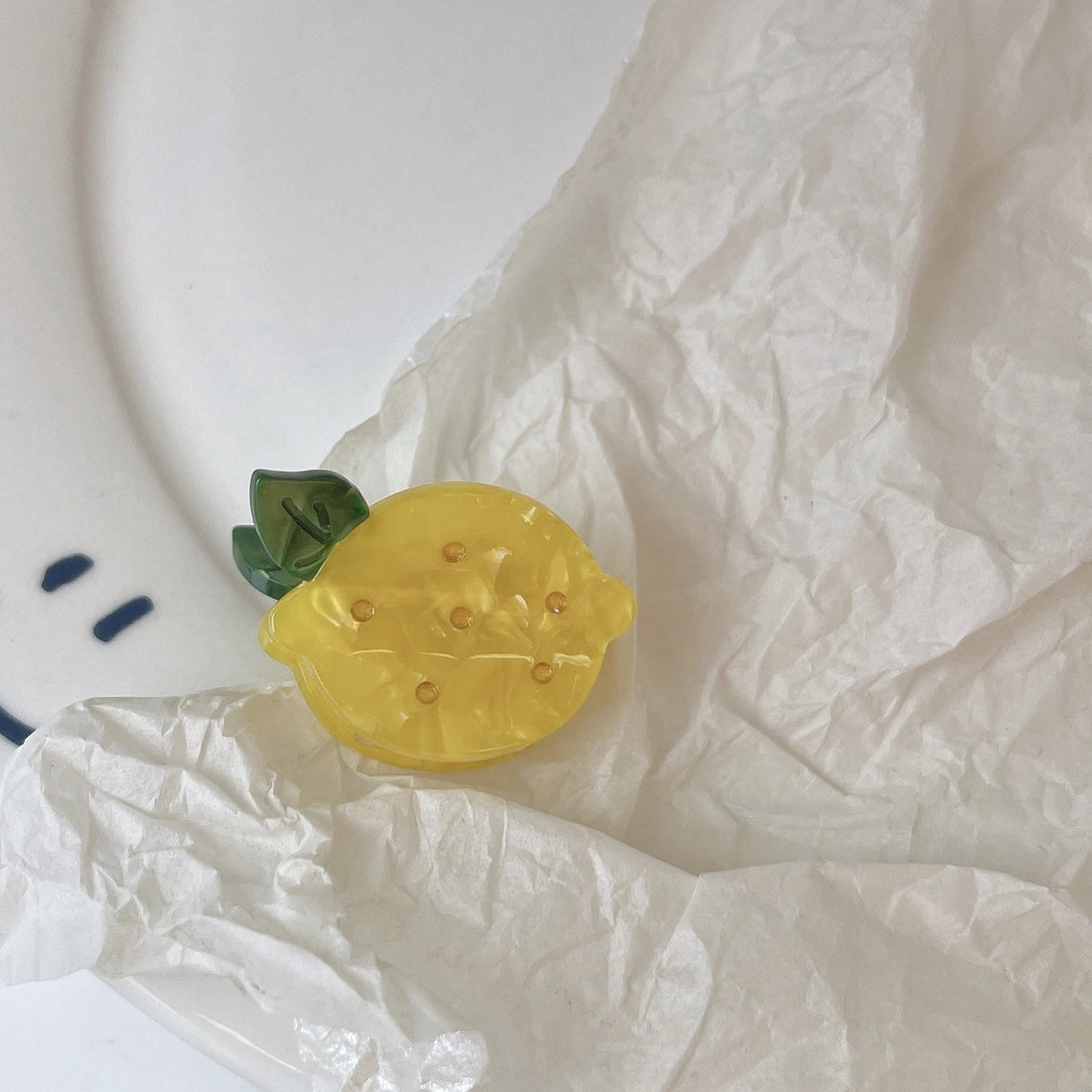 Lemon Mini Claw Clip