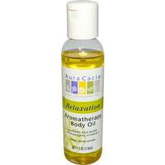 Aura Cacia Aromatherapy Body Oil - Relaxation - Tangy Citrus Aroma - 4 fl oz