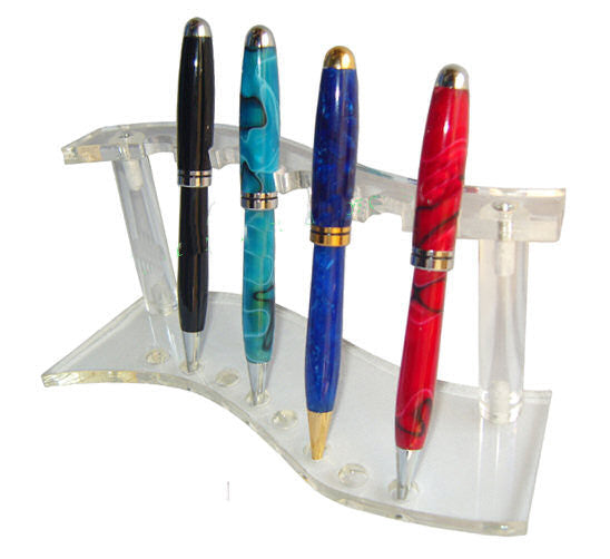 Acrylic Pen Display - Holds 8 Pens