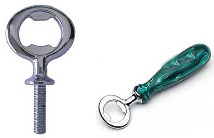 Bottle Opener Kit - Chrome Deluxe Bottle Openers