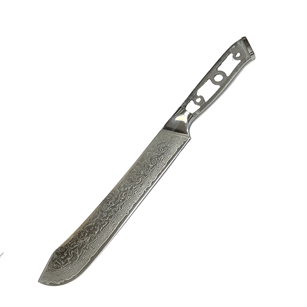 * VG10 Raindrop Pattern - Butcher Knife Blank - 14.25