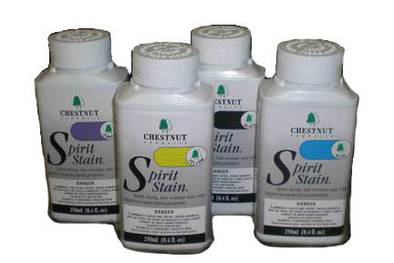 Chestnut Spirit Stains - 9 Colors -Complete Set of 8 oz. Bottles