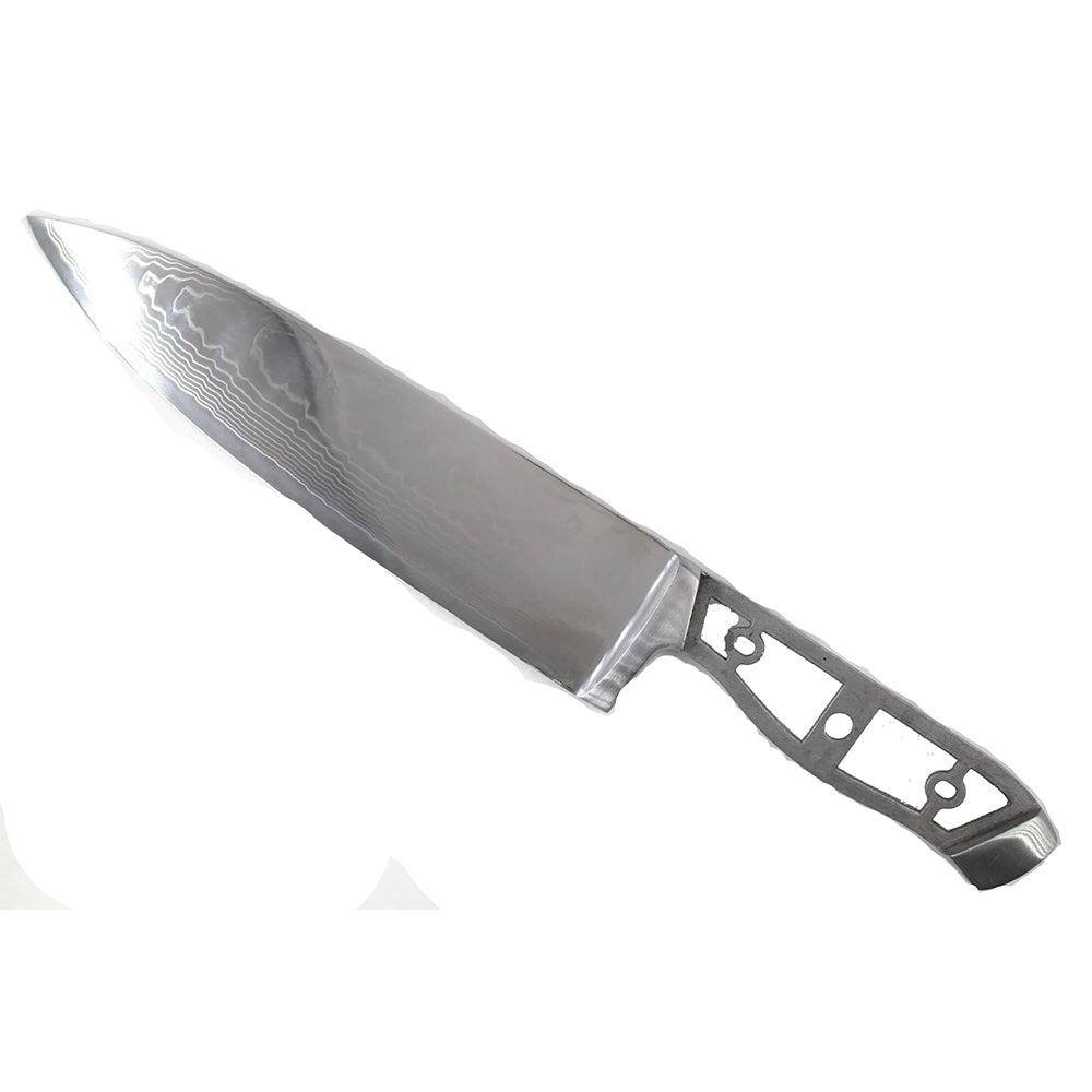 * VG10 Wave Pattern - Chef Knife Blank - 13.5