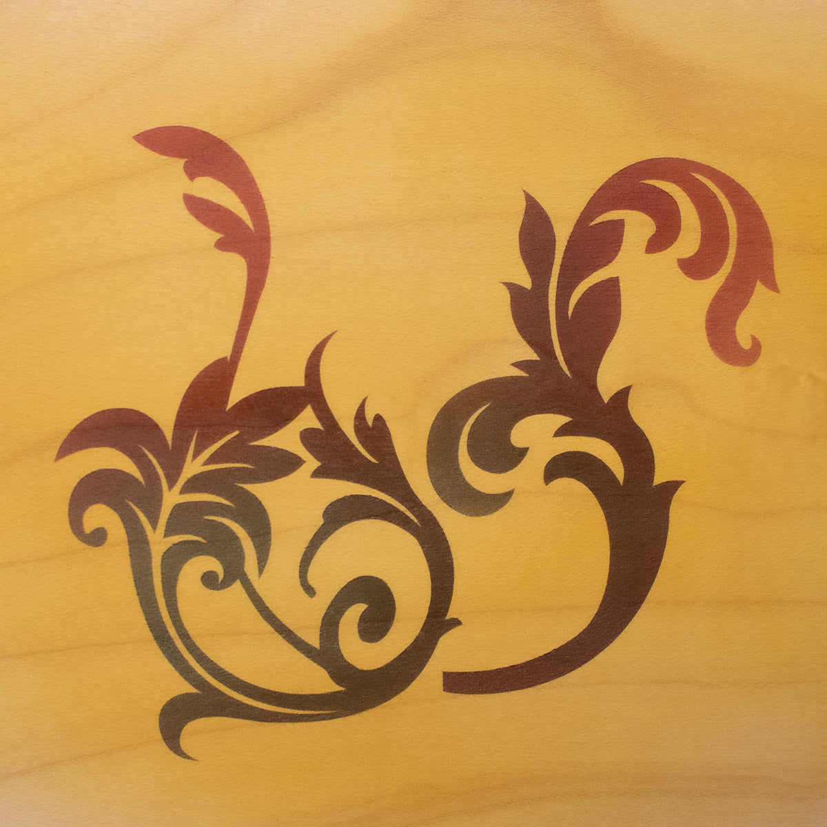 Artistâs Vinyl Stencils - Damask Style Flourishes