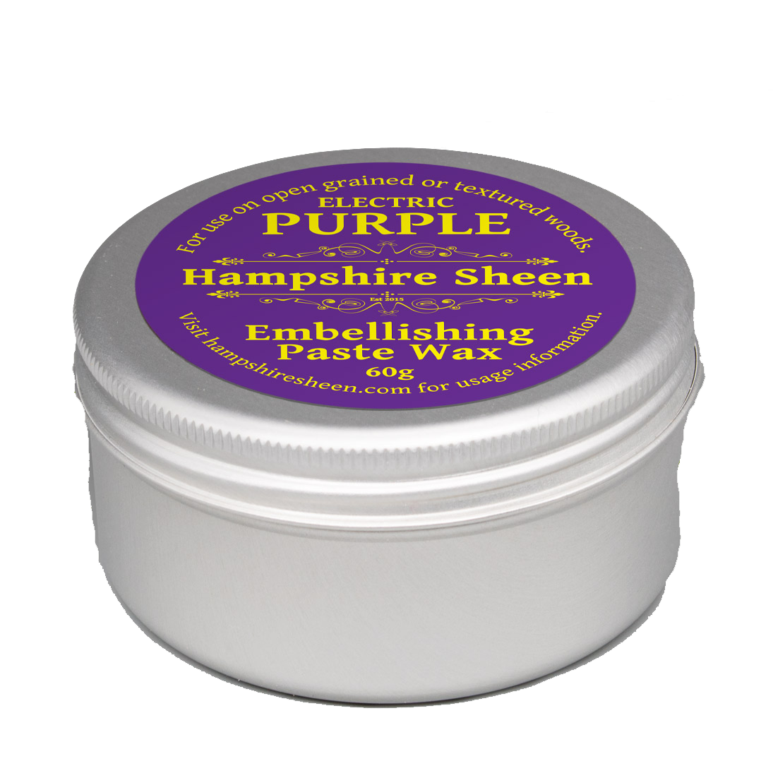 Hampshire Sheen - Embellishing Wax -  Electric Purple - 60 grams / 2.11 ounces