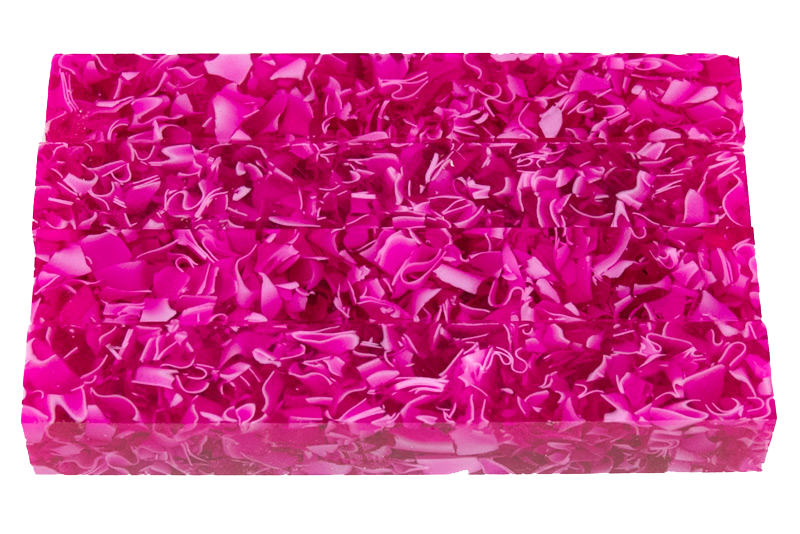 Acrylic Pen Blank - Fractured Fuchsia