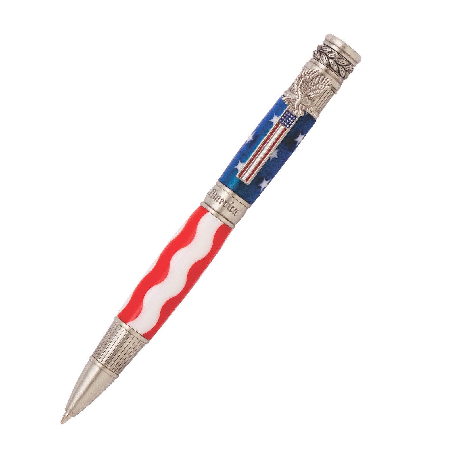 American Patriotic Twist Pen Kit – WoodWorld of Texas