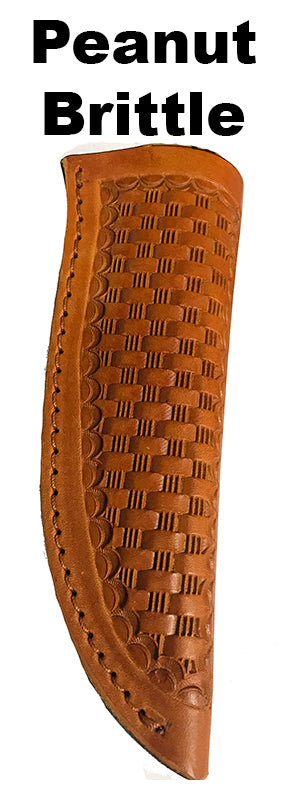 Knife Sheath Tooled Leather - SH225 - 1