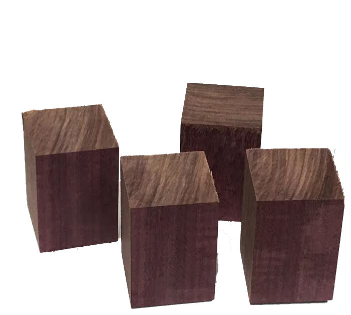 Purpleheart Bottle Stopper Blanks