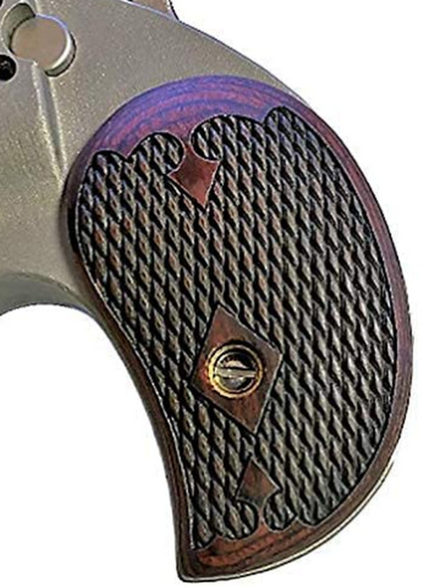 Bond Arms Derringer Grips Laminated Rosewood- Standard Size