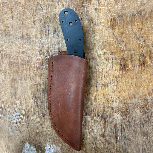 Custom Leather Knife Sheath Leather - SHWW07 - 2 1/8 opening and a 5 —  WoodWorld of Texas