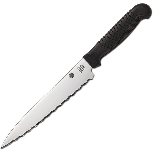 Spyderco Z-Cut Kitchen Knife - Black — WoodWorld of Texas