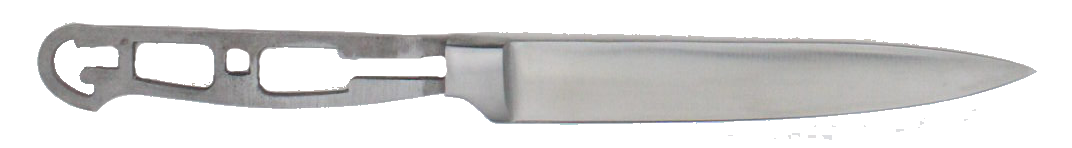 ** Bolster - Utility Blank with Bolster & Skeletonized Handle - 9.5