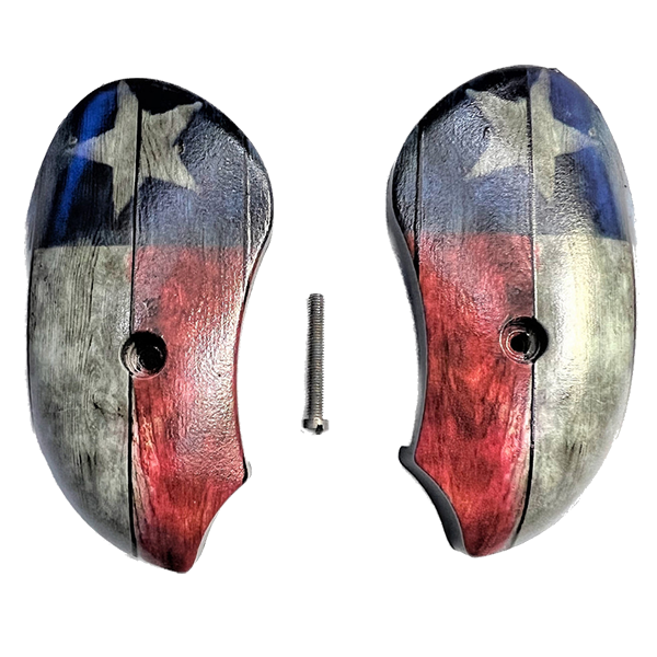 Bond Arms Derringer XL Grips HD / UV Printed Rustic Texas Flag- XL