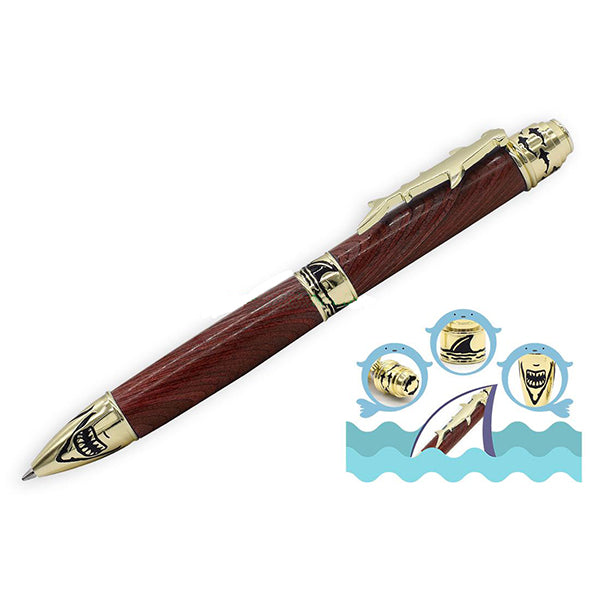 Deep Sea Fishing - Ball Point Pen Kit - Gold & Black