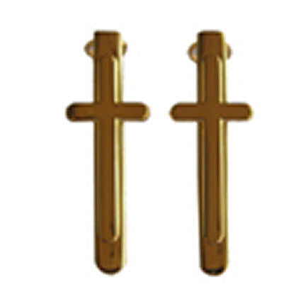 Large Cross Pen Clip - Gold