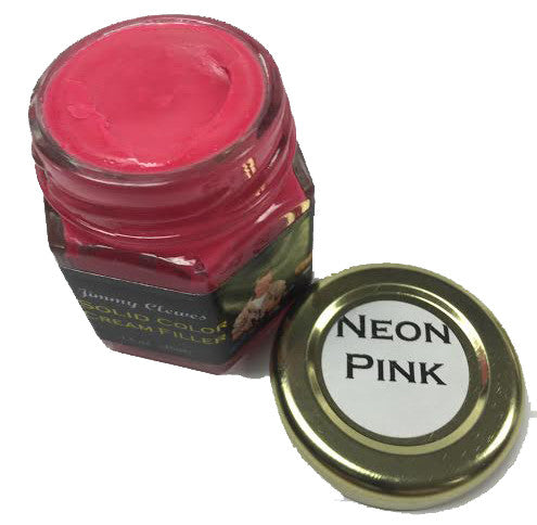 Jimmy Clewes Solid Color Cream Filler - Neon Pink