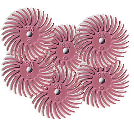 Foredom Scoth-Brite Radial Bristle Discs - 3/4