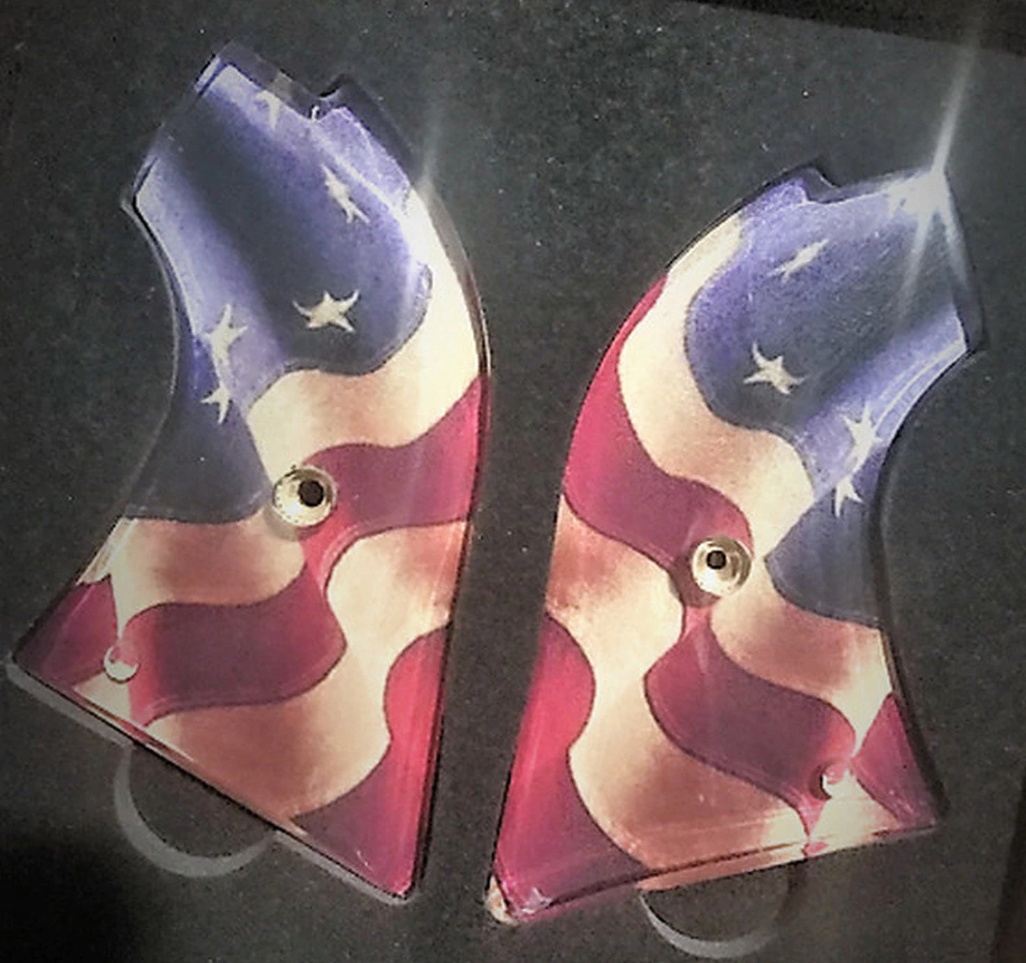 Heritage Arms Rough Rider 6 & 9 Shot Grips (.22 &.22 Mag) Flag Proud and Loud