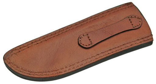 Knife Sheath Leather - SH1206 w/ Thumb Snap - 1.25 Opening x 5 3