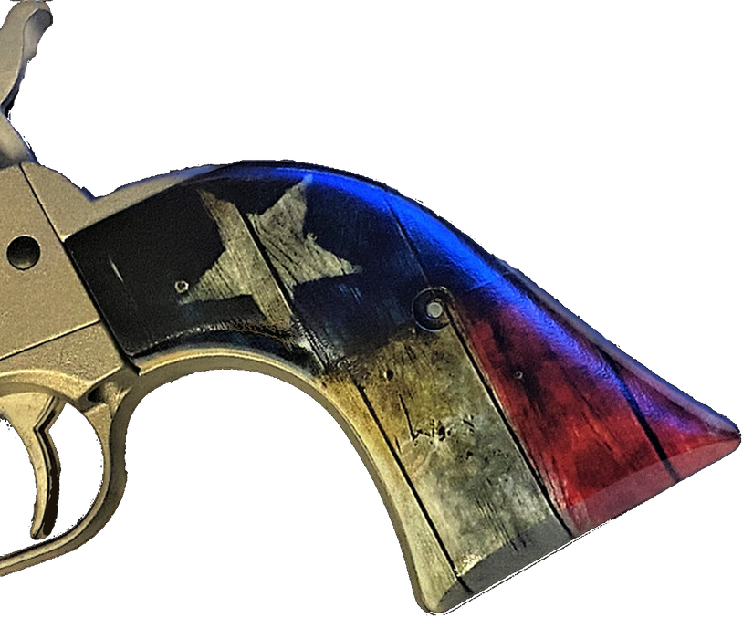 Ruger - Wrangler Model - Texas Flag Grips — WoodWorld of Texas