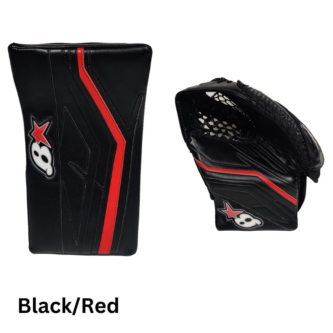 Brian's Senior Pro ICONIK Hockey Goalie Blocker + Trapper