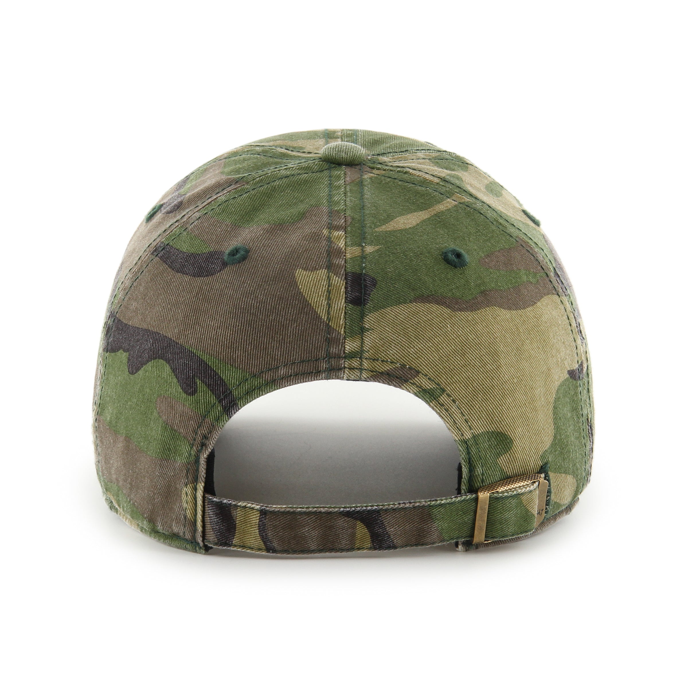 '47 Brand Men's CFL Edmonton Elks Camo Clean-Up Cap