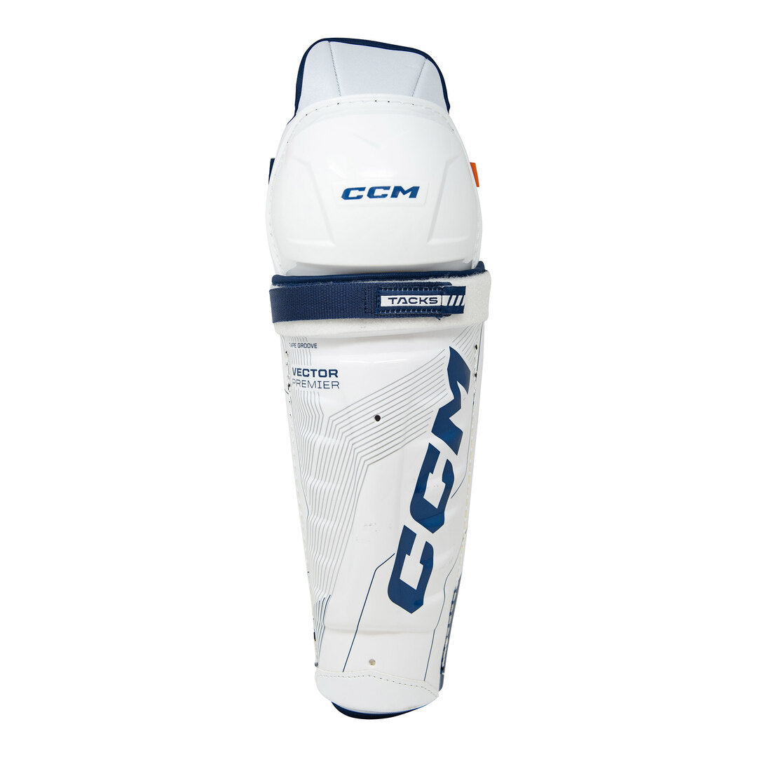 CCM Junior Tacks Vector Premier Hockey Player Shin Guards