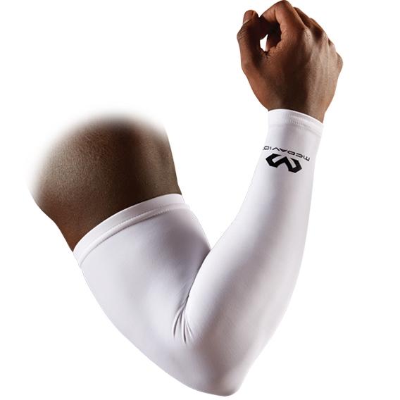 McDavid Hex Extended Leg Sleeves White S