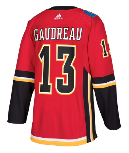 johnny gaudreau flames jersey