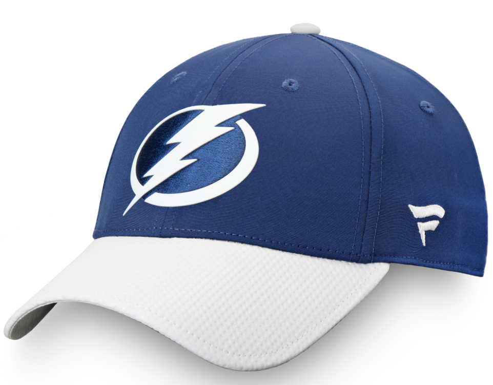 Tampa Bay Lightning Cap Tampa Bay Lightning Locker Room Blue And Grey