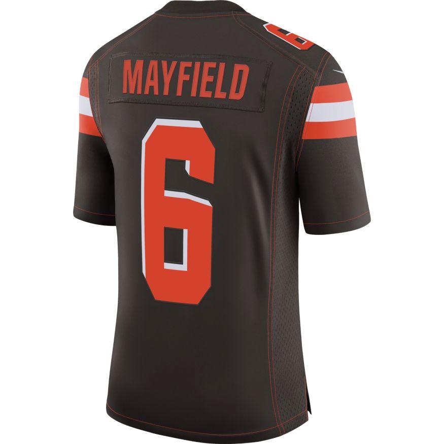 Youth Nike White Cleveland Browns Alternate Custom Jersey