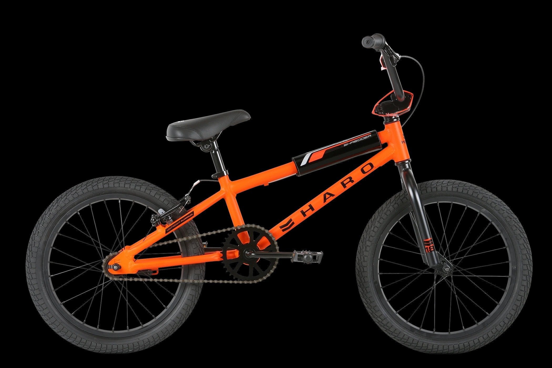 haro orange bike