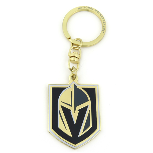 Nhl Vegas Golden Knights Logo Keychain