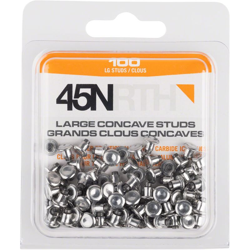 45NRTH Large Concave Carbide Alumnium (100 Pack) Studs Kit