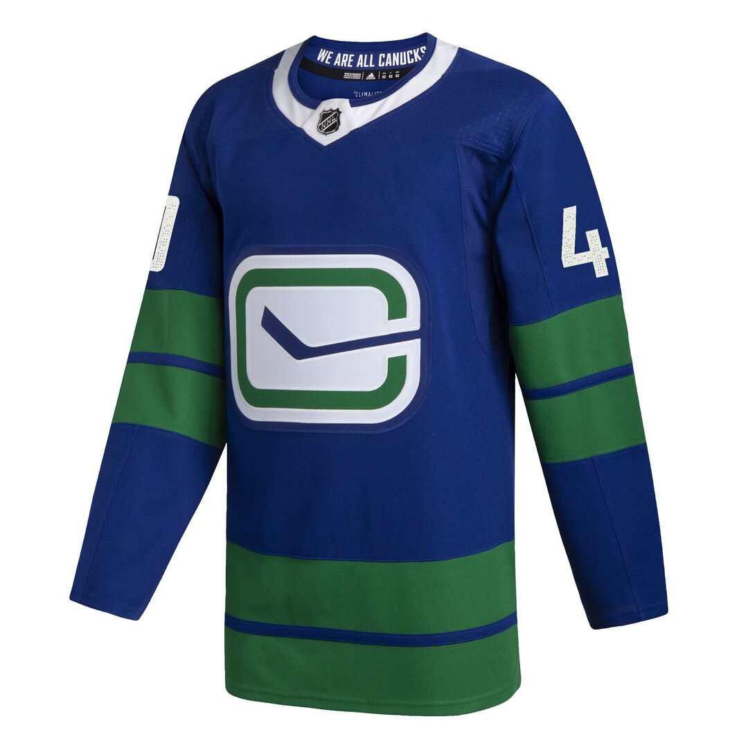 adidas NHL Vancouver Canucks Elias Pettersson Authentic Primegreen Alternate Jersey