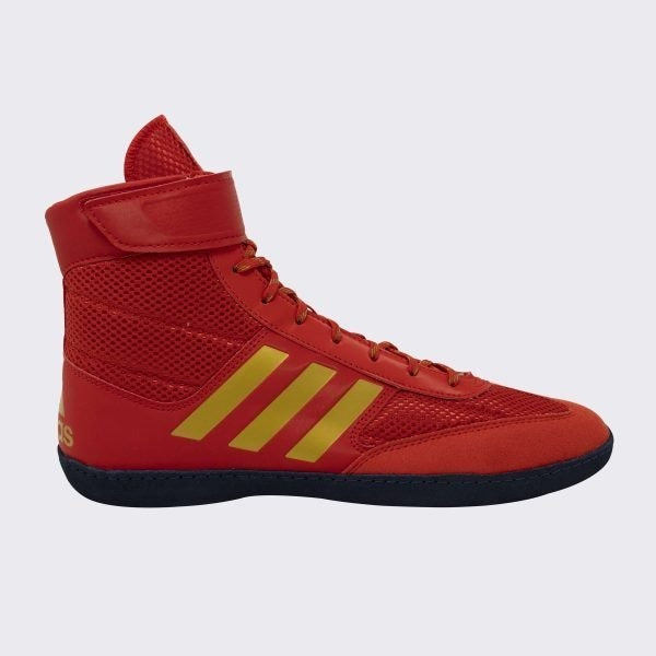 ADIDAS: MAT WIZARD 5 WRESTLING SHOES - BLACK/WHITE