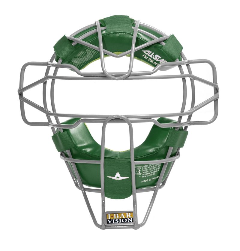 All-Star Senior FM25LMX Traditional Hollow Steel Leather Pads Catcher's Facemask