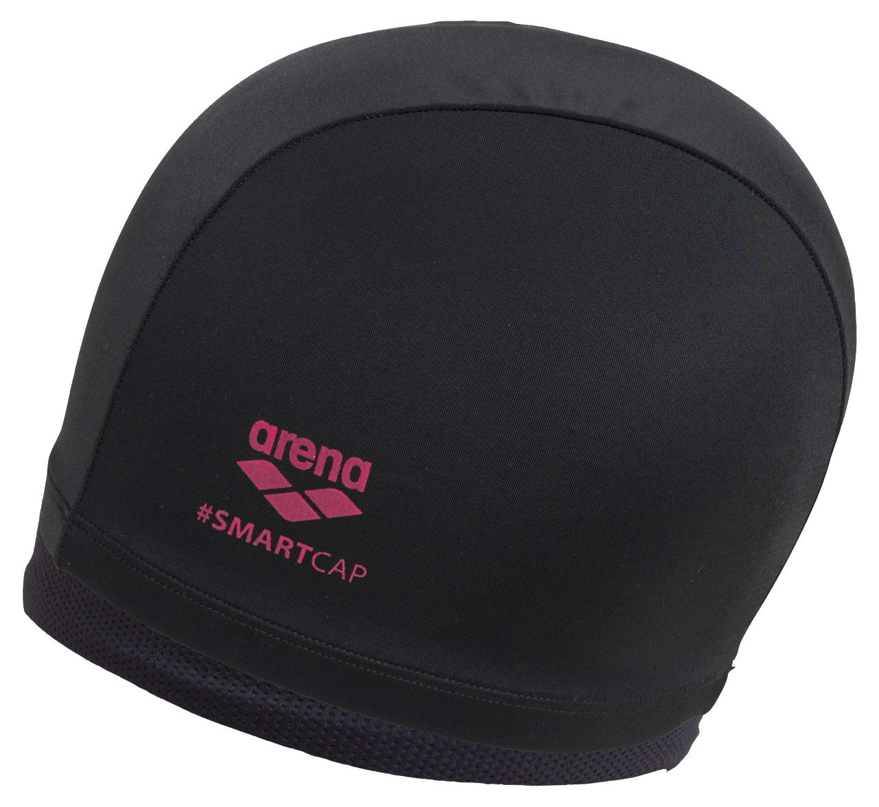 arena Smartcap Black Swim Cap