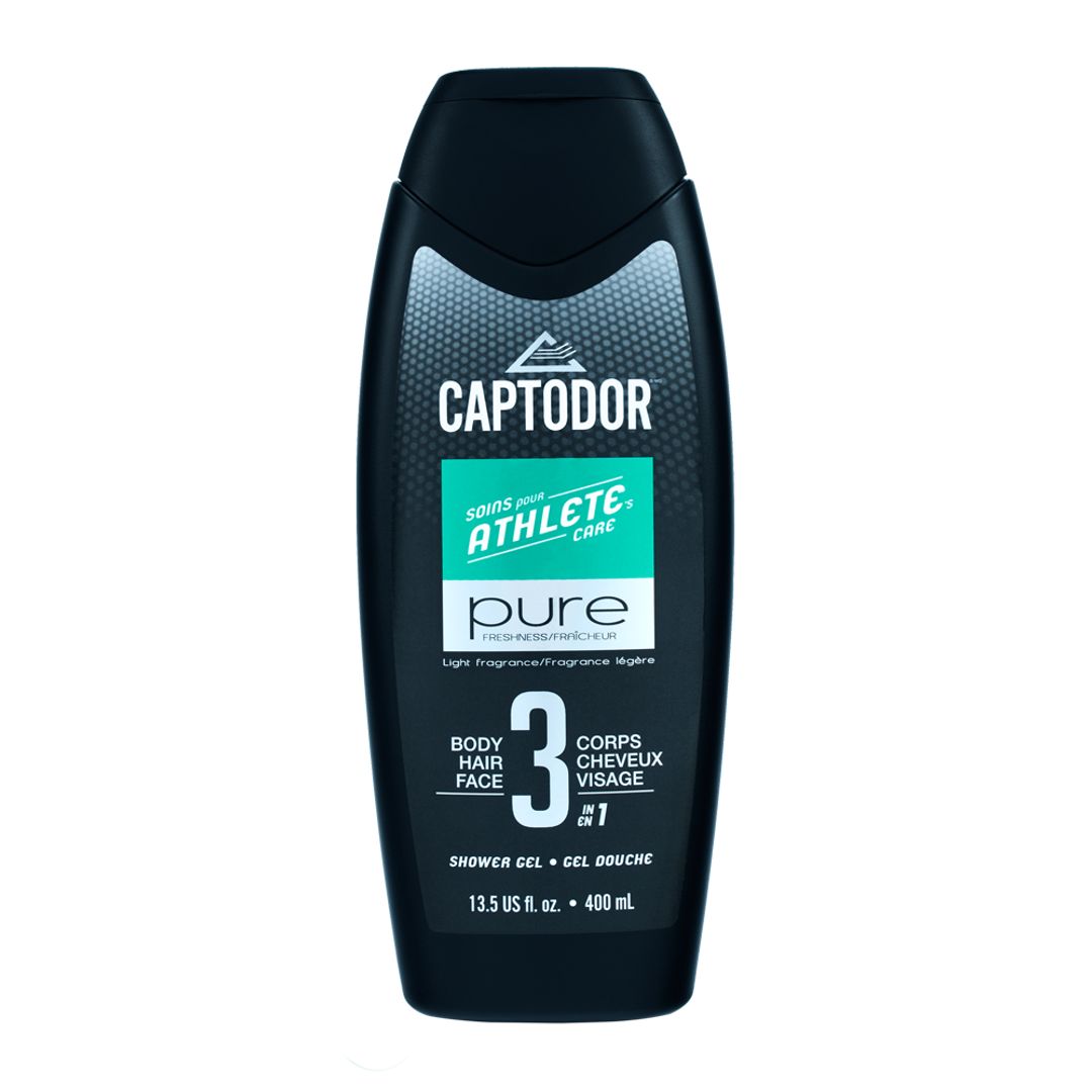 CAPTODOR Pure 3-in-1 Shower Gel