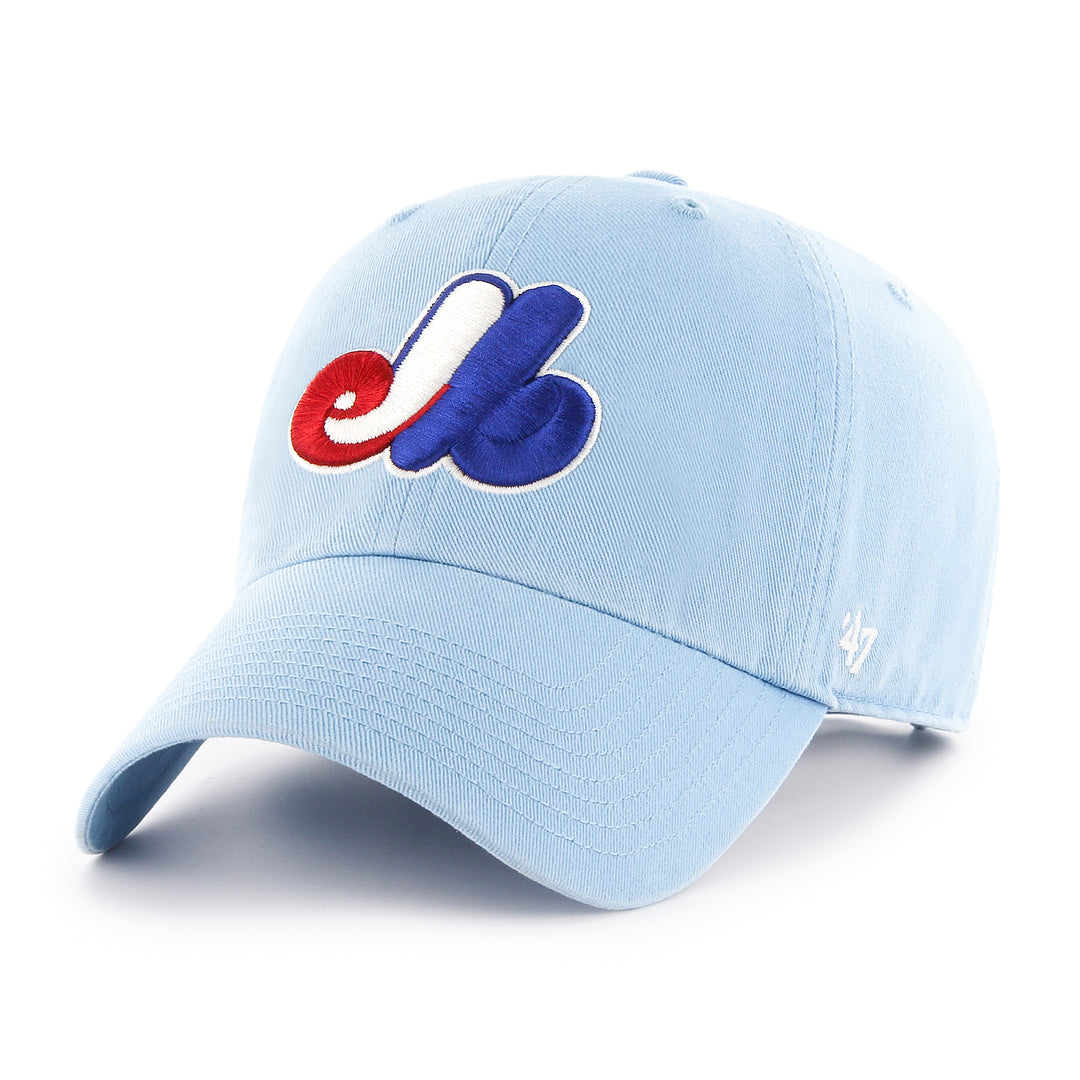 Montreal Expos MLB Men's/Women's Unisex Adjustable Cotton Twill Baseball  Cap/Hat, Blue