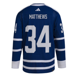 Outerstuff Auston Matthews Toronto Maple Leafs Kids 4-7 Blue Long Sleeve Jersey