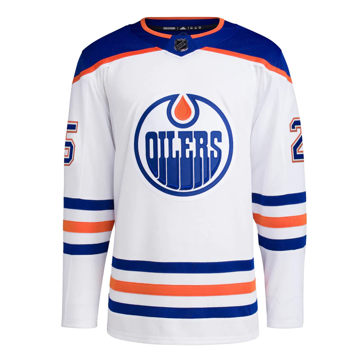 adidas NHL Edmonton Oilers Darnell Nurse Authentic Primegreen Away Jersey