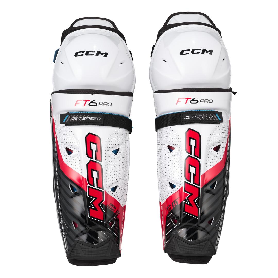 CCM Senior JETSPEED FT6 Pro Hockey Player Shin Guard