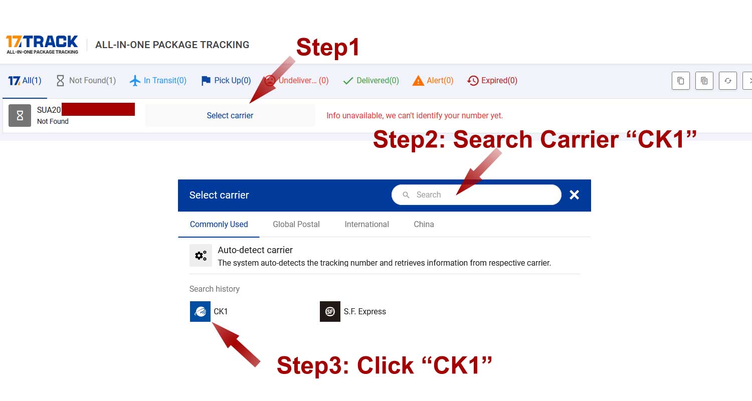 Electfore track your order