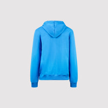 Load image into Gallery viewer, Lanvin Curblace Embroidered Logo Hoodie Electric Blue