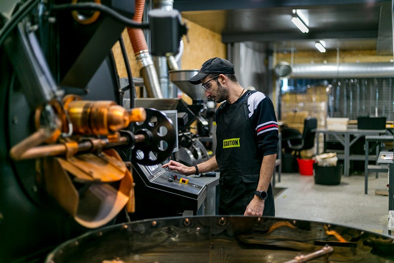 Coffee roasting process 