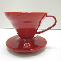 Hario V60 01 1 Cup Plastic Coffee Dripper Red Redber Coffee