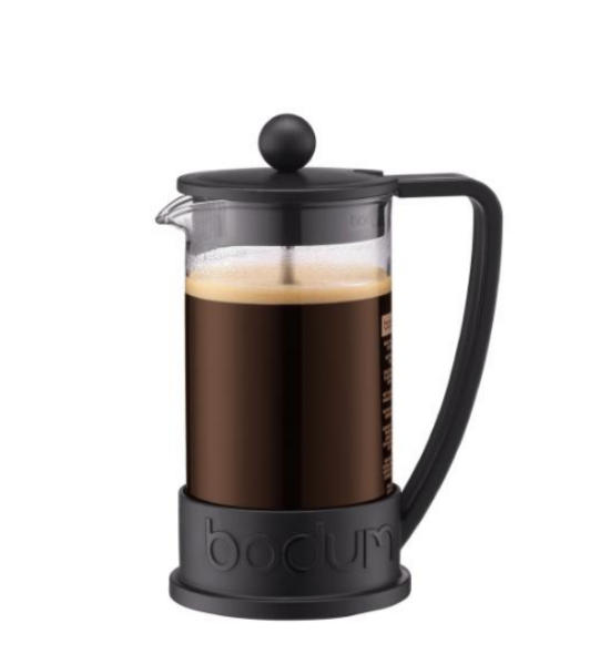 Bodum French Press, 3 Cup Coffee Maker, Black - 10948-01