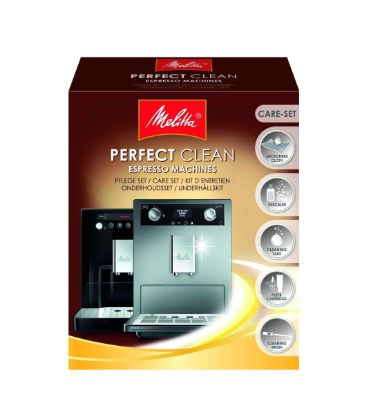 Melitta Perfect Clean Liquid for Filter Coffee Machines, 250ml, Natural  Liquid, Transparent Plastic Bottle, Art. No. 6767001 : : Home &  Kitchen